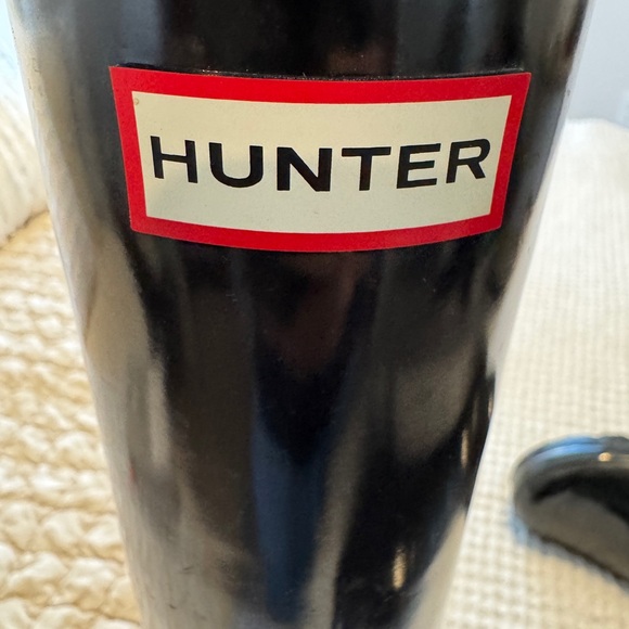 Women's Original Back Adjustable Tall Rain Boots - Glossy Black - Size 11 US - Picture 12 of 13